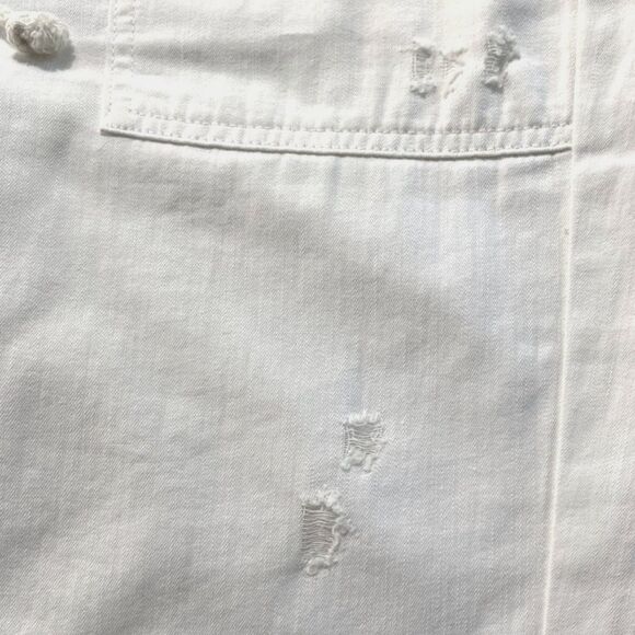 Aerie White Denim Distressed Pants - Picture 10 of 16